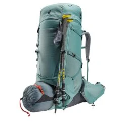 DEUTER Aircontact Core 55+10 SL – Trekkingrucksack -Outdoor Zelt Verkauf Deuter203350422 2444 Aircontact Core 55 10 SL jade graphite D 06