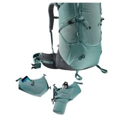 DEUTER Aircontact Core 55+10 SL – Trekkingrucksack -Outdoor Zelt Verkauf Deuter203350422 2444 Aircontact Core 55 10 SL jade graphite D 08