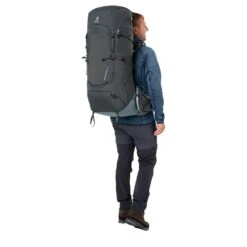DEUTER Aircontact Core 70+10– Trekkingrucksack -Outdoor Zelt Verkauf Deuter203350722 4409 Aircontact Core 70 10 graphite D 11