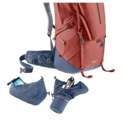 DEUTER Aircontact X 60+15 SL – Trekkingrucksack -Outdoor Zelt Verkauf Deuter203370122 5335 Aircontact X 60 15 SL redwood ink D 08