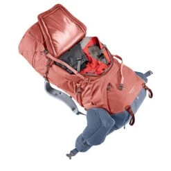 DEUTER Aircontact X 60+15 SL – Trekkingrucksack -Outdoor Zelt Verkauf Deuter203370122 5335 Aircontact X 60 15 SL redwood ink D 09