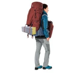 DEUTER Aircontact X 60+15 SL – Trekkingrucksack -Outdoor Zelt Verkauf Deuter203370122 5335 Aircontact X 60 15 SL redwood ink D 10