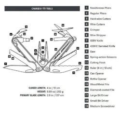 LEATHERMAN Charge+ TTI - Multitool -Outdoor Zelt Verkauf Leatherman2083252820Multitool20Charge20TTI20Outline