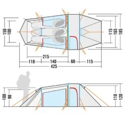 TATONKA Grönland 3 Vent - 3-Personen-Tunnelzelt -Outdoor Zelt Verkauf Tatonka20GrC3B6nland20320Vent20light20olive20l
