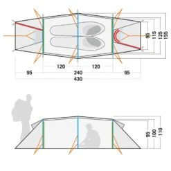 TATONKA Rokua 2 - 2-Personen-Zelt -Outdoor Zelt Verkauf Tatonka20Rokua20220stone20grey20i