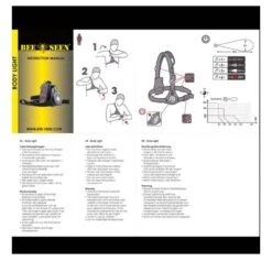 BEE SAFE Body Light USB Run (Modell 2020) - LED Brustgurt -Outdoor Zelt Verkauf bee sports led brustgurt body light korperlicht