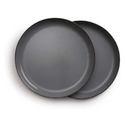 BAREBONES Small Plate 2er Set - Frühstücksteller Aus Emaille