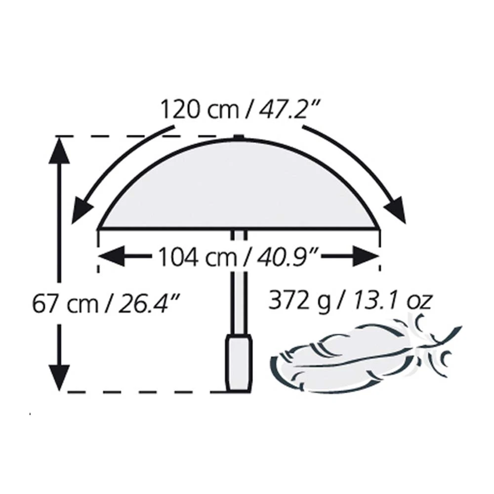 EUROSCHIRM Birdiepal Outdoor - Trekkingschirm 8 EUROSCHIRM Birdiepal Outdoor - Trekkingschirm - Image 6