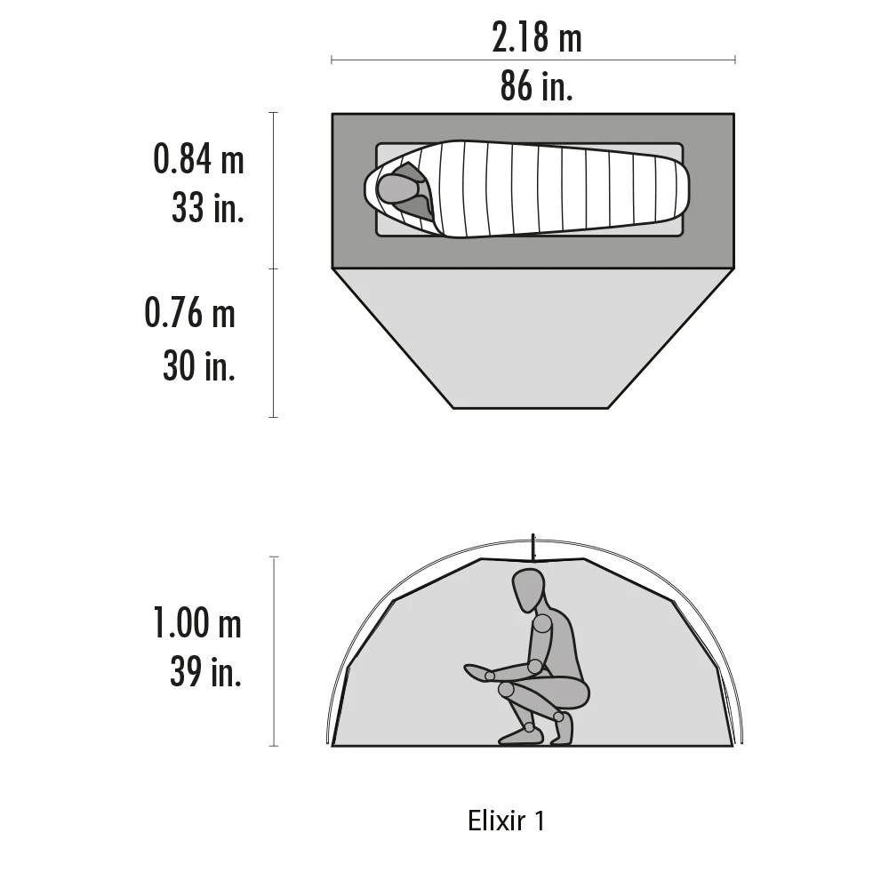MSR Elixir 1 - Geodätzelt 5 MSR Elixir 1 - Geodätzelt - Image 3