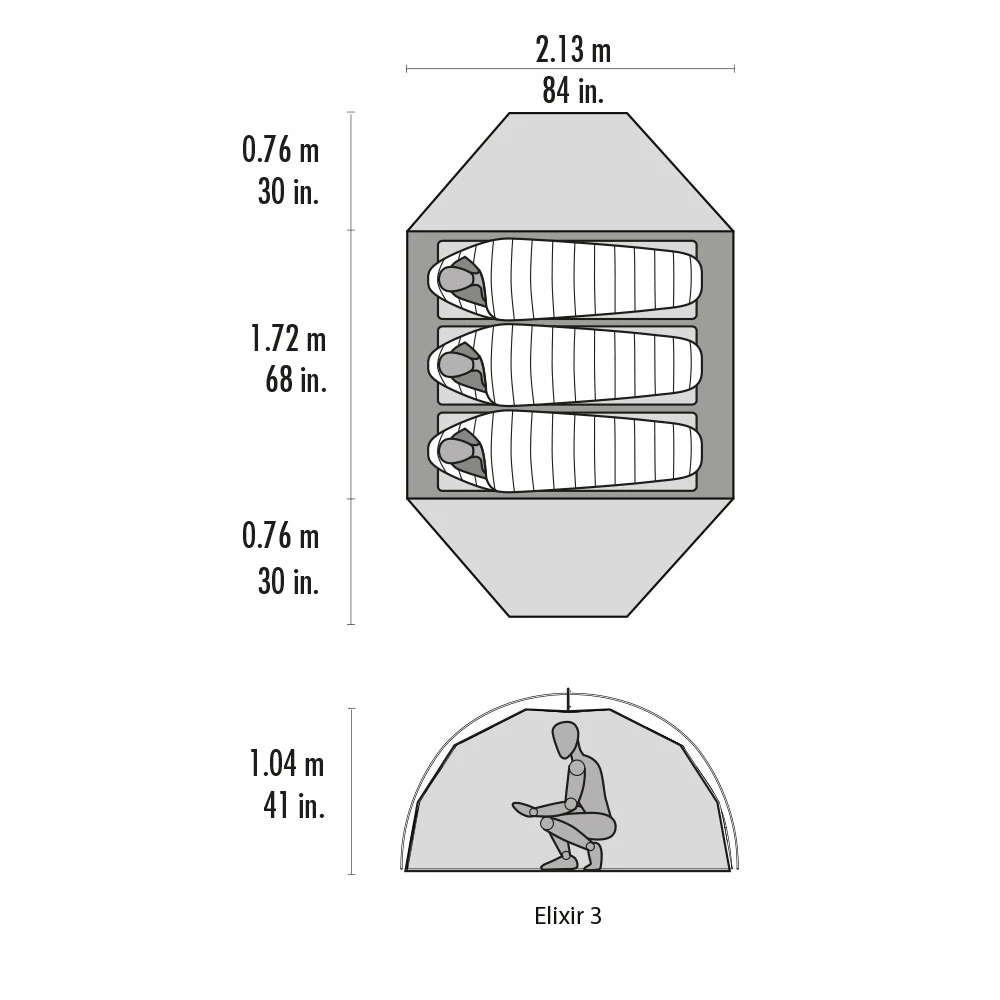 MSR Elixir 3 - Geodätzelt 5 MSR Elixir 3 - Geodätzelt - Image 3