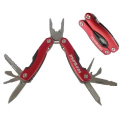 MUNKEES Edelstahl Multi Tool Rot - Multitool