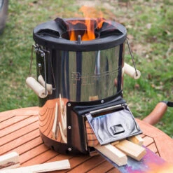 PETROMAX Raketenofen - Feststoffkocher -Outdoor Zelt Verkauf petromax raketenofen action 2