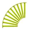 SWISSPIRANHA Zelthering GS150 -Outdoor Zelt Verkauf swisspiranha gs150 biobased plastic peg set of 10 loose