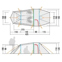 TATONKA Grönland 3 - Tunnelzelt 10 TATONKA Grönland 3 - Tunnelzelt -Outdoor Zelt Verkauf tatonka groenland drei 3