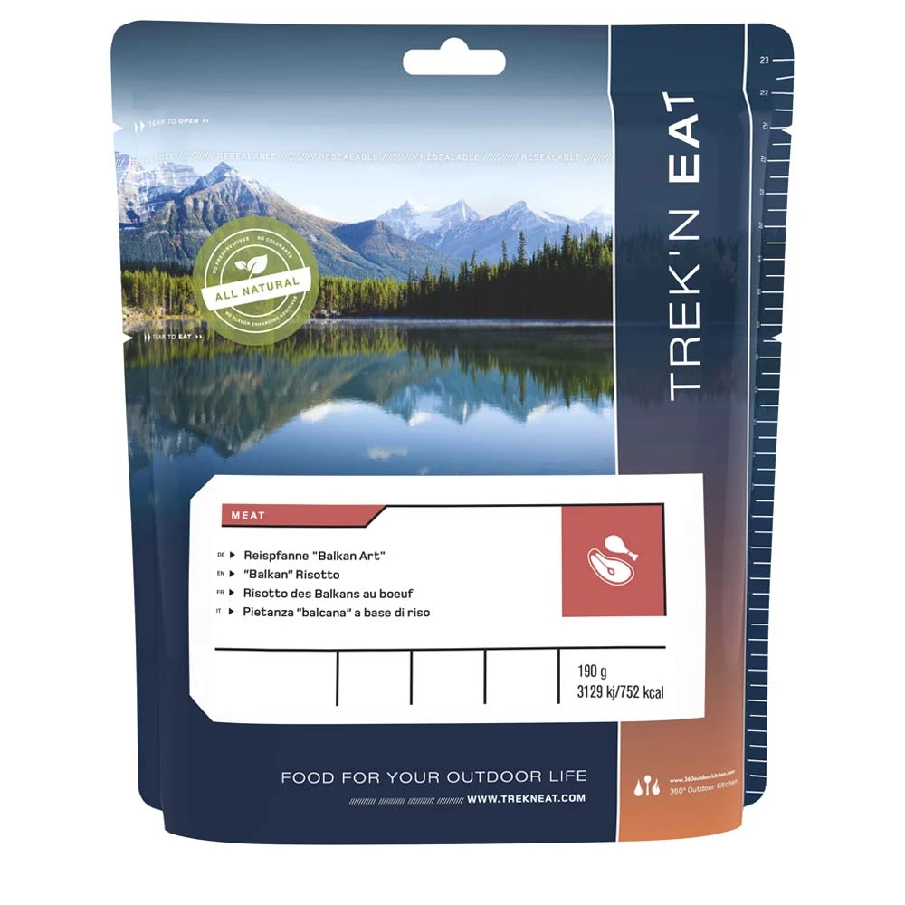 TREK'N EAT Reispfanne Balkan Art - Fertigmahlzeit 4 TREK'N EAT Reispfanne Balkan Art - Fertigmahlzeit - Image 2