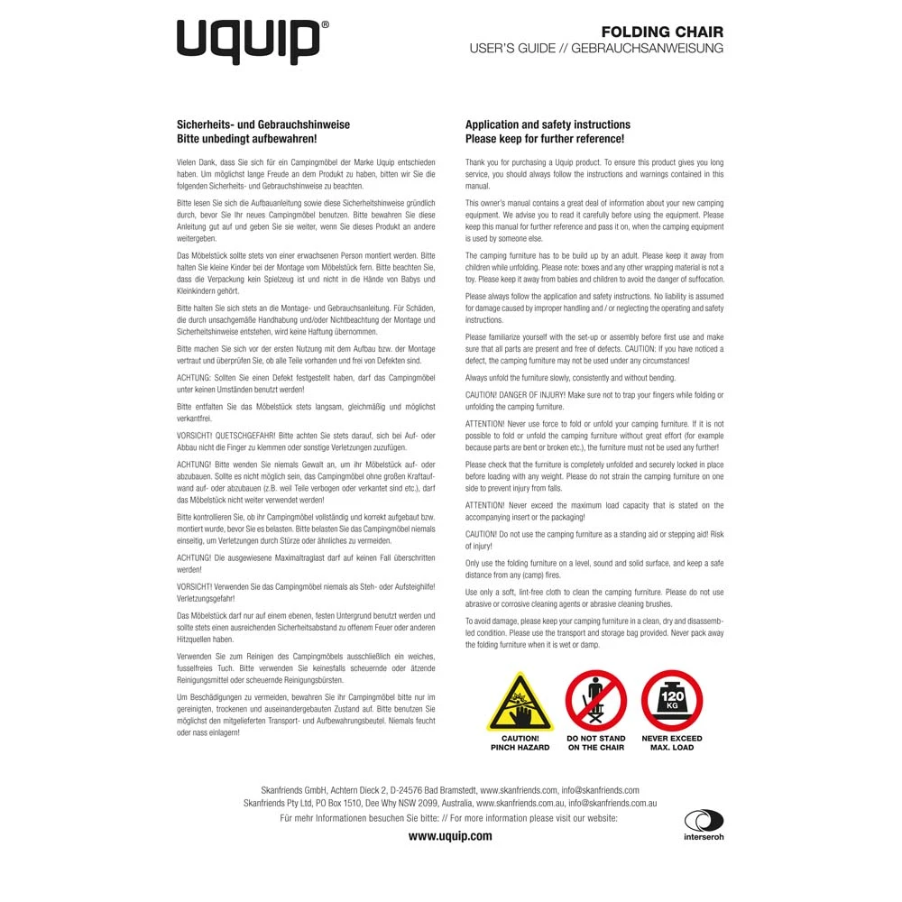 UQUIP Roxy- Klappstuhl 12 UQUIP Roxy- Klappstuhl - Image 10